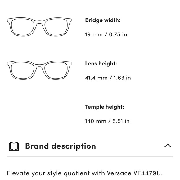 New Versace Authentic Sunglasses with Black Frame and Gold Detailing - Picture 16 of 16